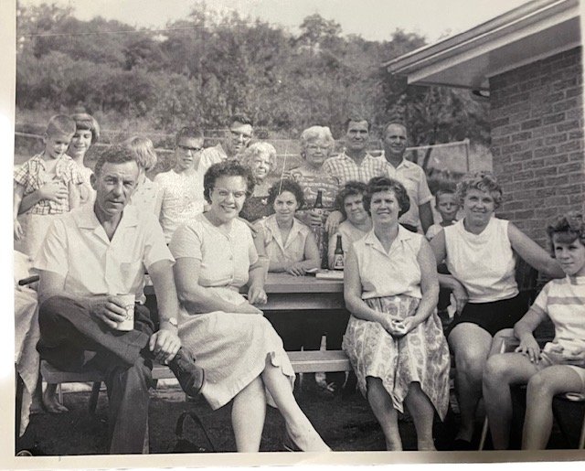 Our Family in Cecil, PA in 1958 - Cheers!